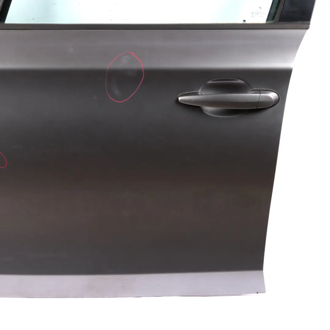 BMW 1 E87 Door Front Left N/S Spacegrau Space Grey Metallic - A52 - SKU 7191011-SCG - Part number 7191011