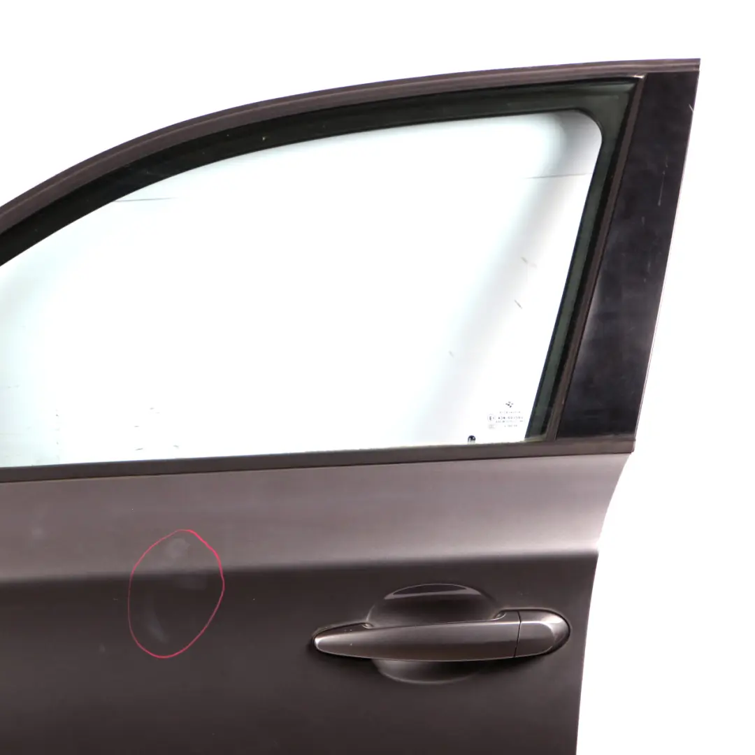BMW 1 E87 Door Front Left N/S Spacegrau Space Grey Metallic - A52 - SKU 7191011-SCG - Part number 7191011