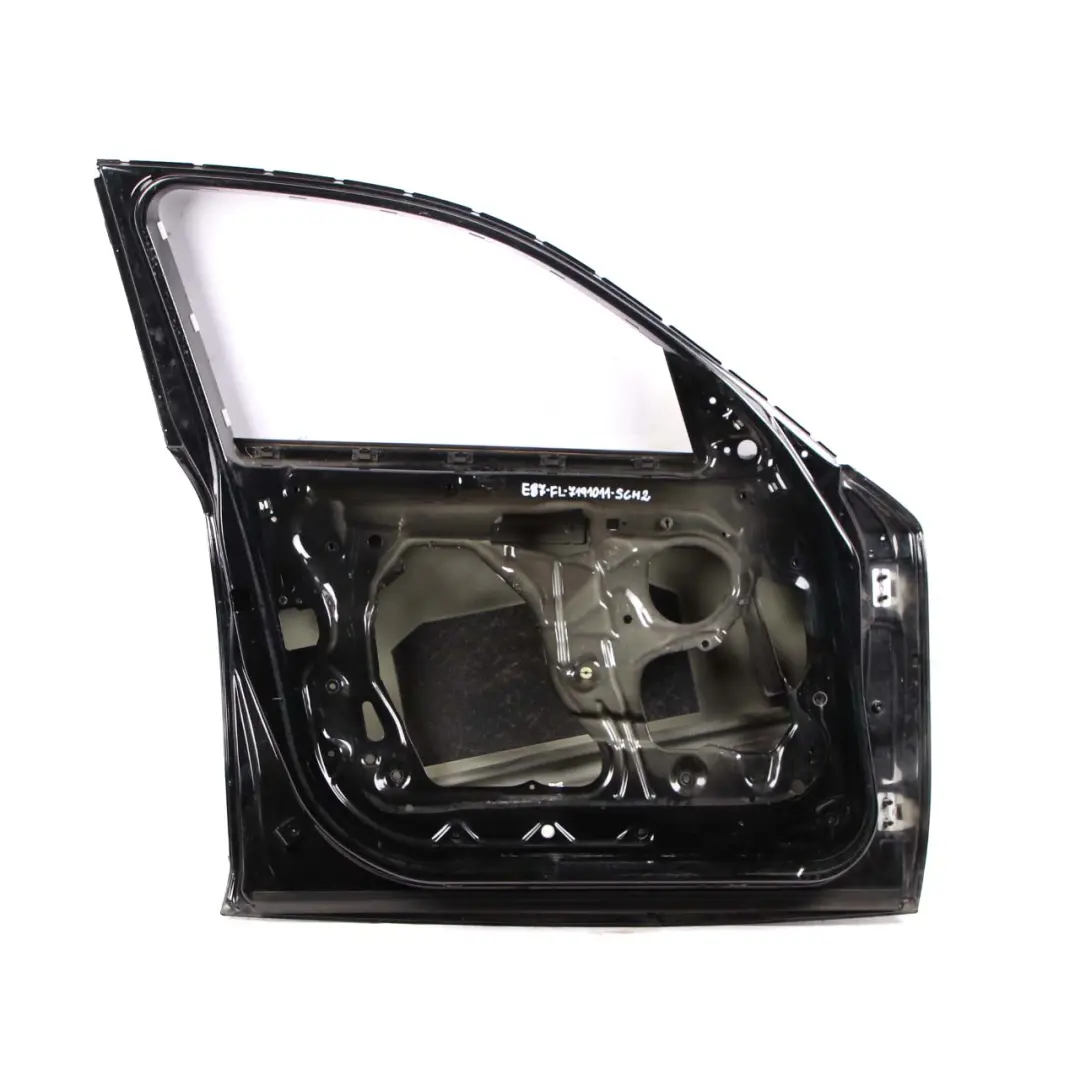 BMW 1 Series E87 Door Front Left N/S Black Schwarz 2 - 668 - SKU 7191011-SCH2 - Part number 7191011