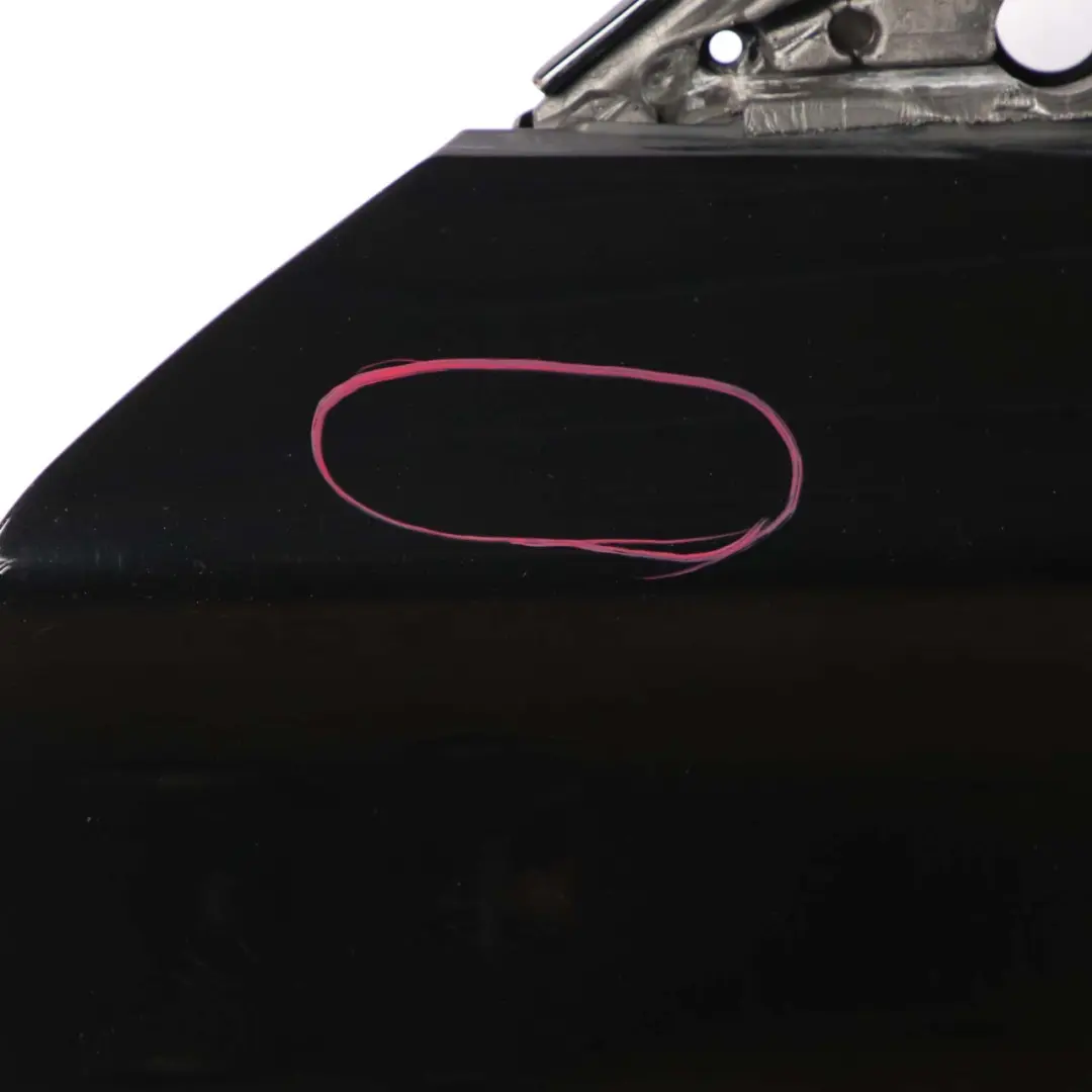 BMW 1 Series E87 Door Front Left N/S Black Schwarz 2 - 668 - SKU 7191011-SCH2 - Part number 7191011