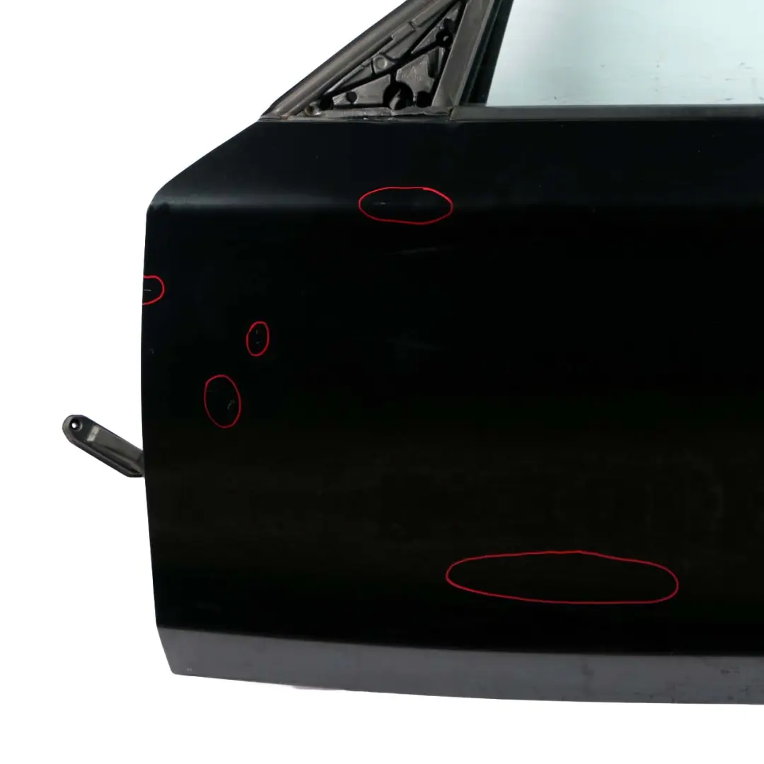 BMW 1 Series E87 Door Front Left N/S Schwarz 2 Black - 668 - SKU 7191011-SCH4 - Part number 7191011
