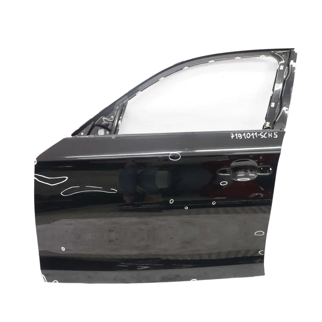 BMW 1 Series E87 Door Front Left N/S Black Schwarz 2 - 668 - SKU 7191011-SCH5 - Part number 7191011