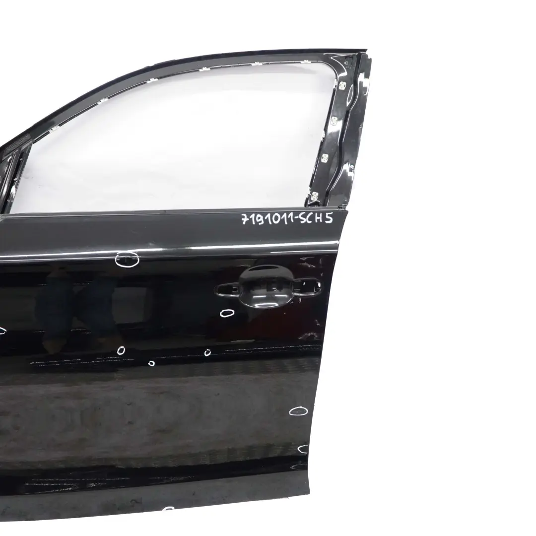 BMW 1 Series E87 Door Front Left N/S Black Schwarz 2 - 668 - SKU 7191011-SCH5 - Part number 7191011