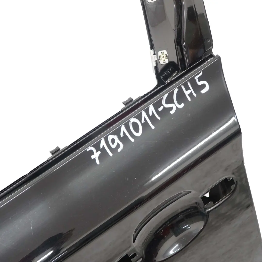 BMW 1 Series E87 Door Front Left N/S Black Schwarz 2 - 668 - SKU 7191011-SCH5 - Part number 7191011