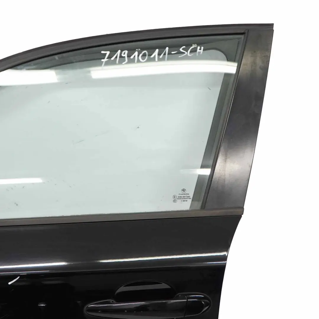 BMW E87 Drzwi Lewe Przednie Przód Schwarz 2 - 668 - SKU 7191011-SCH - Numer Części 7191011