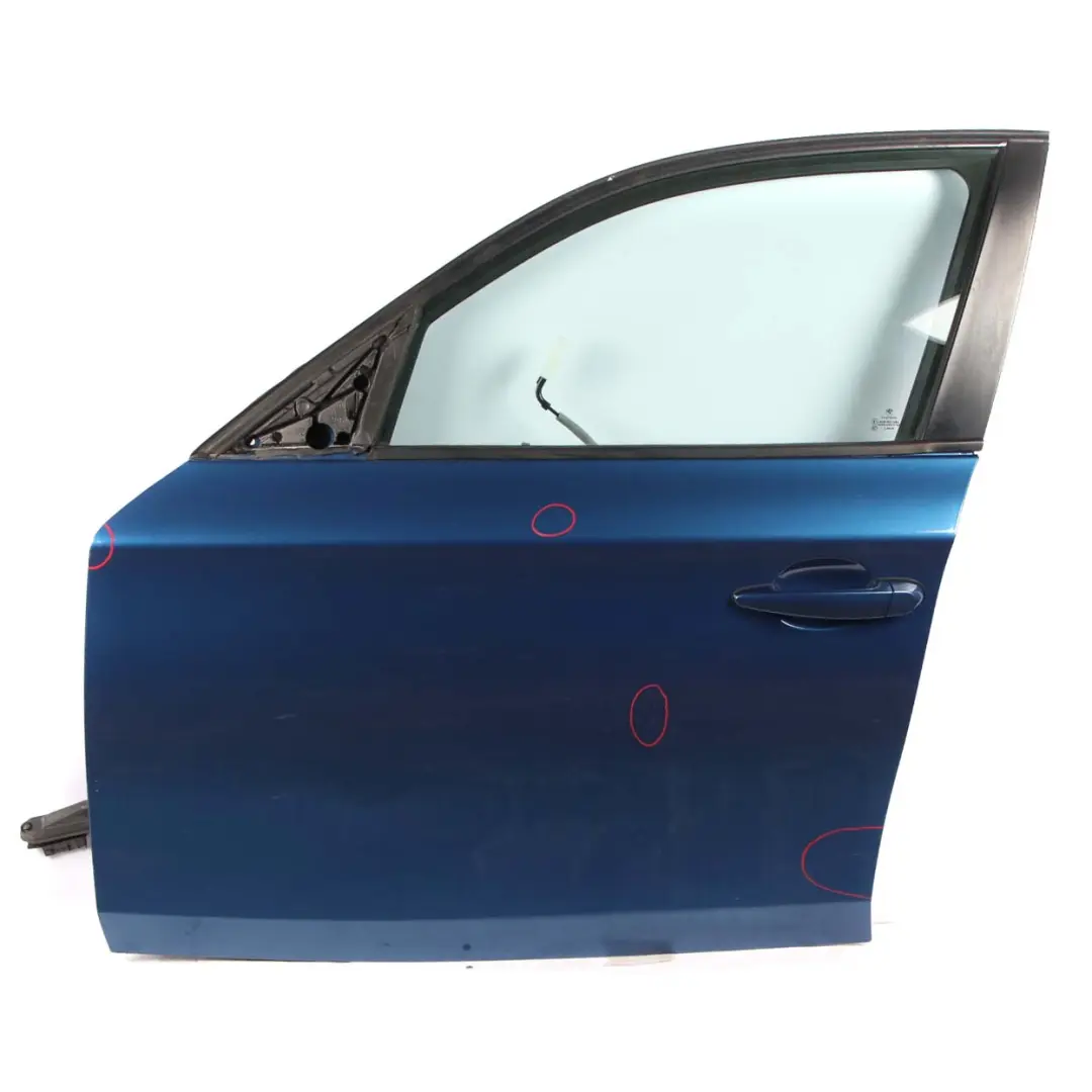 Door Front Left N/S Sydneyblau Sydney Blue Metallic - A19 to BMW E87 with Part number 7191011 BMW E87 Door Front Left N/S Sydneyblau Sydney Blue Metallic - A19 - SKU 7191011-SYD - Part number 7191011