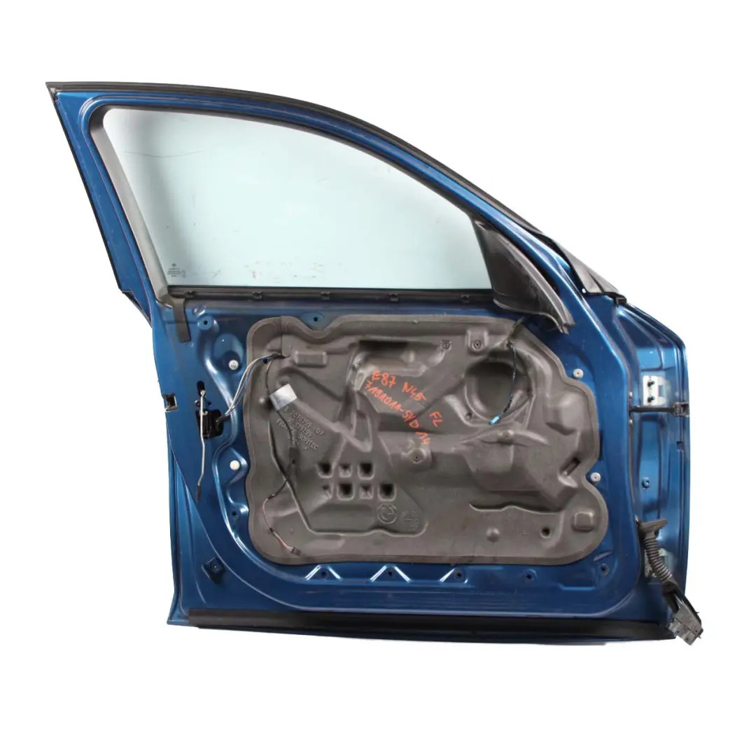 Door Front Left N/S Sydneyblau Sydney Blue Metallic - A19 to BMW E87 with Part number 7191011 BMW E87 Door Front Left N/S Sydneyblau Sydney Blue Metallic - A19 - SKU 7191011-SYD14 - Part number 7191011