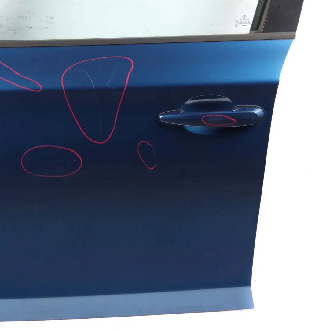 BMW E87 Door Front Left N/S Sydneyblau Sydney Blue Metallic - A19 - SKU 7191011-SYD14 - Part number 7191011