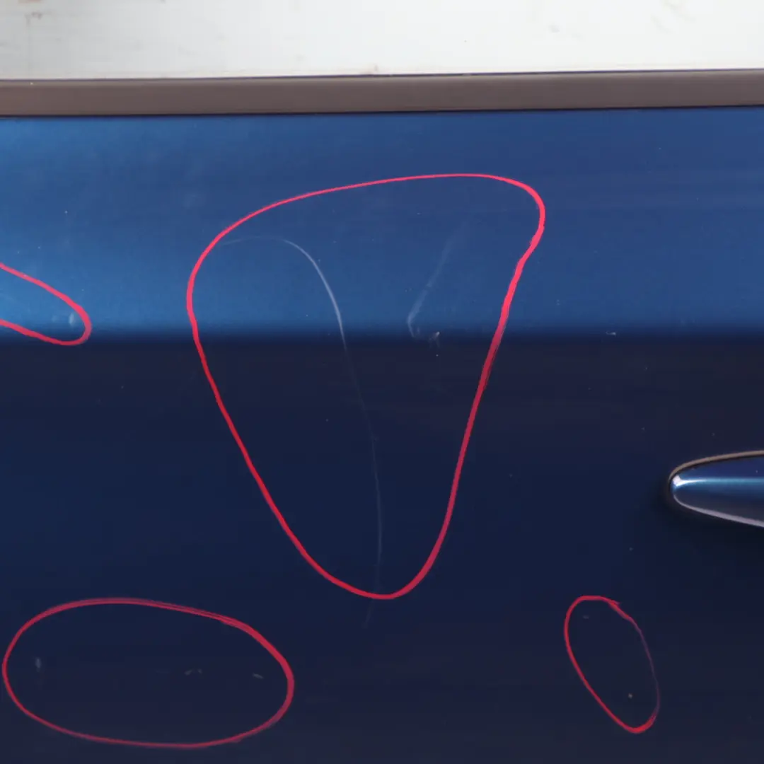 BMW E87 Door Front Left N/S Sydneyblau Sydney Blue Metallic - A19 - SKU 7191011-SYD14 - Part number 7191011