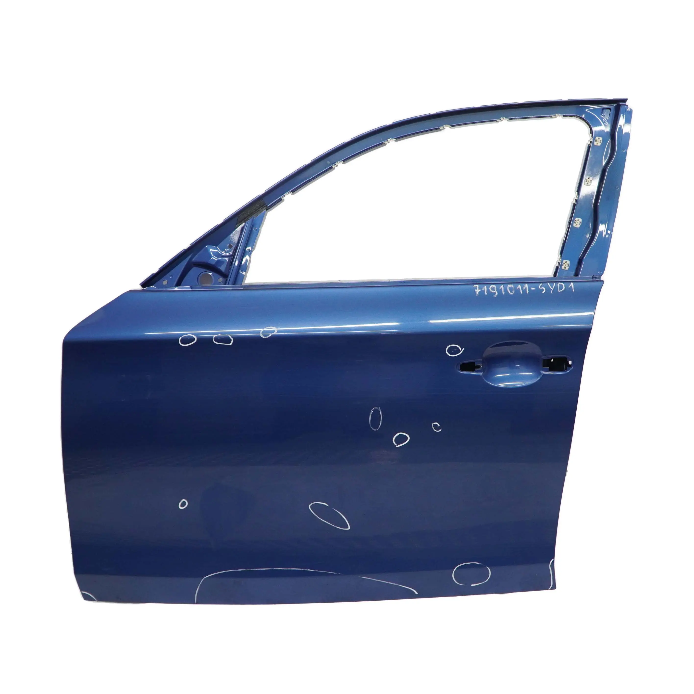 BMW E87 Porta anteriore sinistra Sydneyblau Blu Metallico - A19