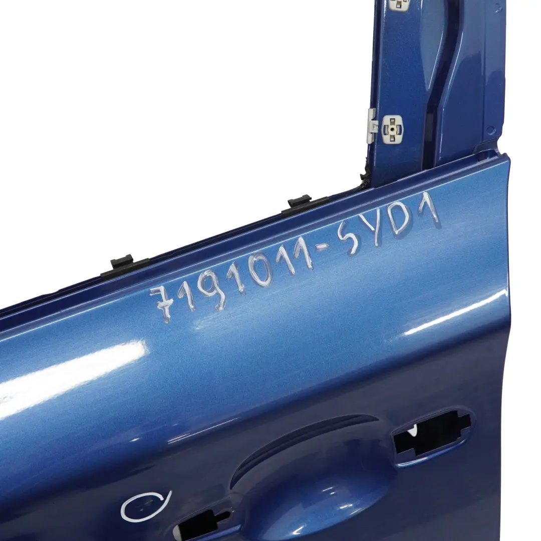 Door Front Left N/S Sydneyblau Sydney Blau Blue Metallic - A19 to BMW 1 E87 with Part number 7191011 BMW 1 E87 Door Front Left N/S Sydneyblau Sydney Blau Blue Metallic - A19 - SKU 7191011-SYD1 - Part number 7191011
