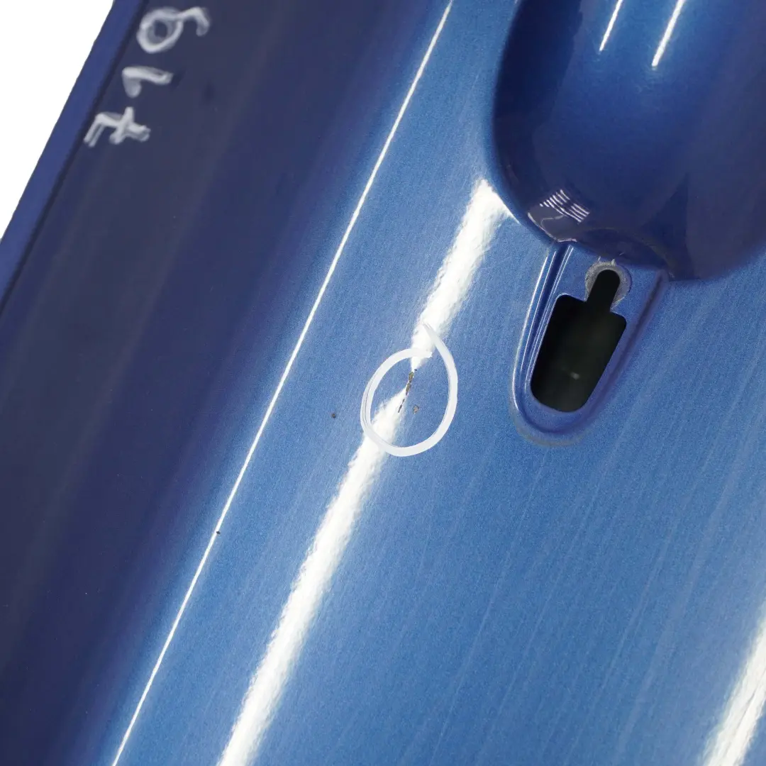 Porta anteriore sinistra Sydneyblau Blu Metallico - A19 per BMW E87 con numero di parte 7191011 BMW E87 Porta anteriore sinistra Sydneyblau Blu Metallico - A19 - SKU 7191011-SYD1 - Numero di parte 7191011