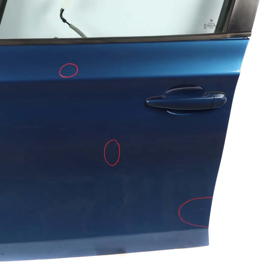 BMW E87 Door Front Left N/S Sydneyblau Sydney Blue Metallic - A19 - SKU 7191011-SYD - Part number 7191011