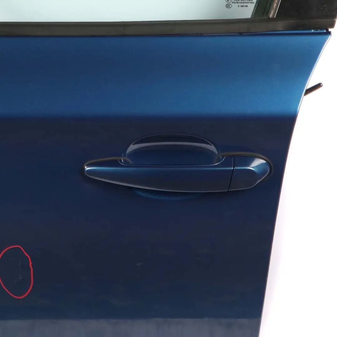 Porta Anteriore Sinistra Sydneyblau Sydney Blue Metallic - A19 per BMW E87 con numero di parte 7191011 BMW E87 Porta Anteriore Sinistra Sydneyblau Sydney Blue Metallic - A19 - SKU 7191011-SYD - Numero di parte 7191011