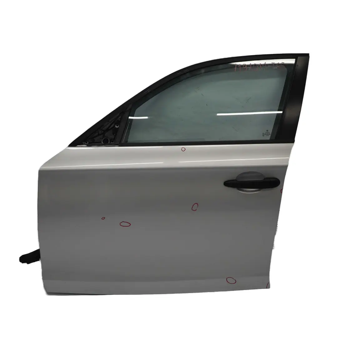 BMW 1 E87 Door Front Left N/S Titansilber Silber Silver Metallic - 354 - SKU 7191011-TS5 - Part number 7191011