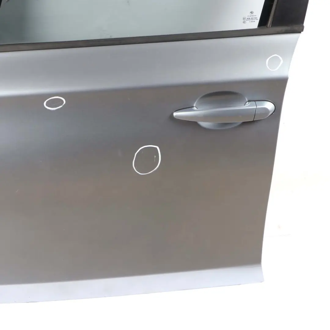 BMW 1 E87 Door Front Left N/S Bluewater Blue Water Metallic - 896 - SKU 7191011-WB - Part number 7191011