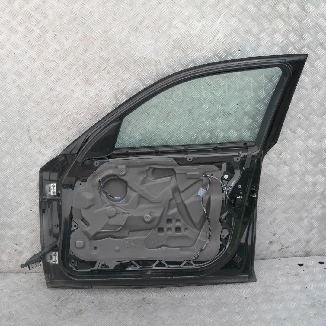 BMW 1 E87 drzwi prawe przednie black saphire 475 - SKU 7191012-BS6 - Numer Części 7191012