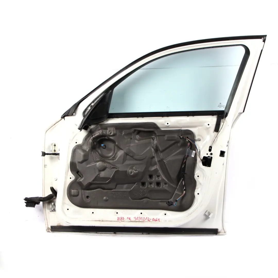 Door Front Right O/S Alpinweiss 3 Alpine White - 300 to BMW 1 E87 1 with Part number 7191012 BMW 1 E87 1 Door Front Right O/S Alpinweiss 3 Alpine White - 300 - SKU 7191012-AW1 - Part number 7191012