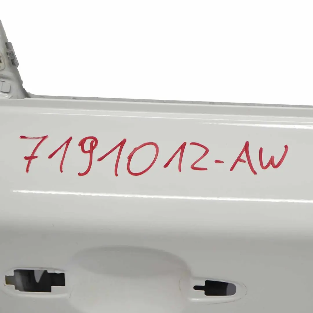 BMW Série 1 E87 Porte avant droite Alpinweiss 3 Alpine White - 300 - SKU 7191012-AW - Numéro de pièce 7191012