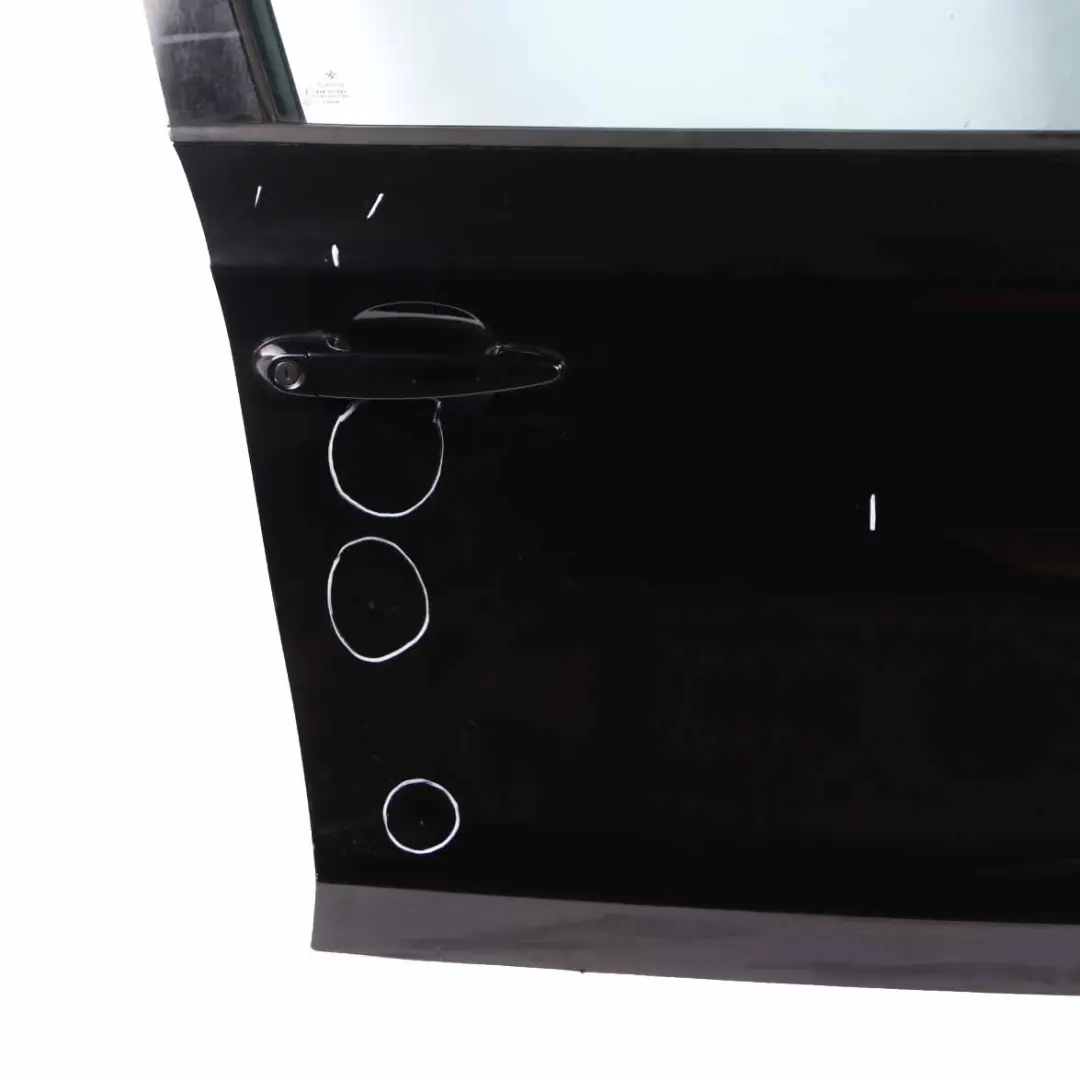 BMW E87 Door Front Right O/S Black Sapphire Metallic - 475 - SKU 7191012-BS10 - Part number 7191012