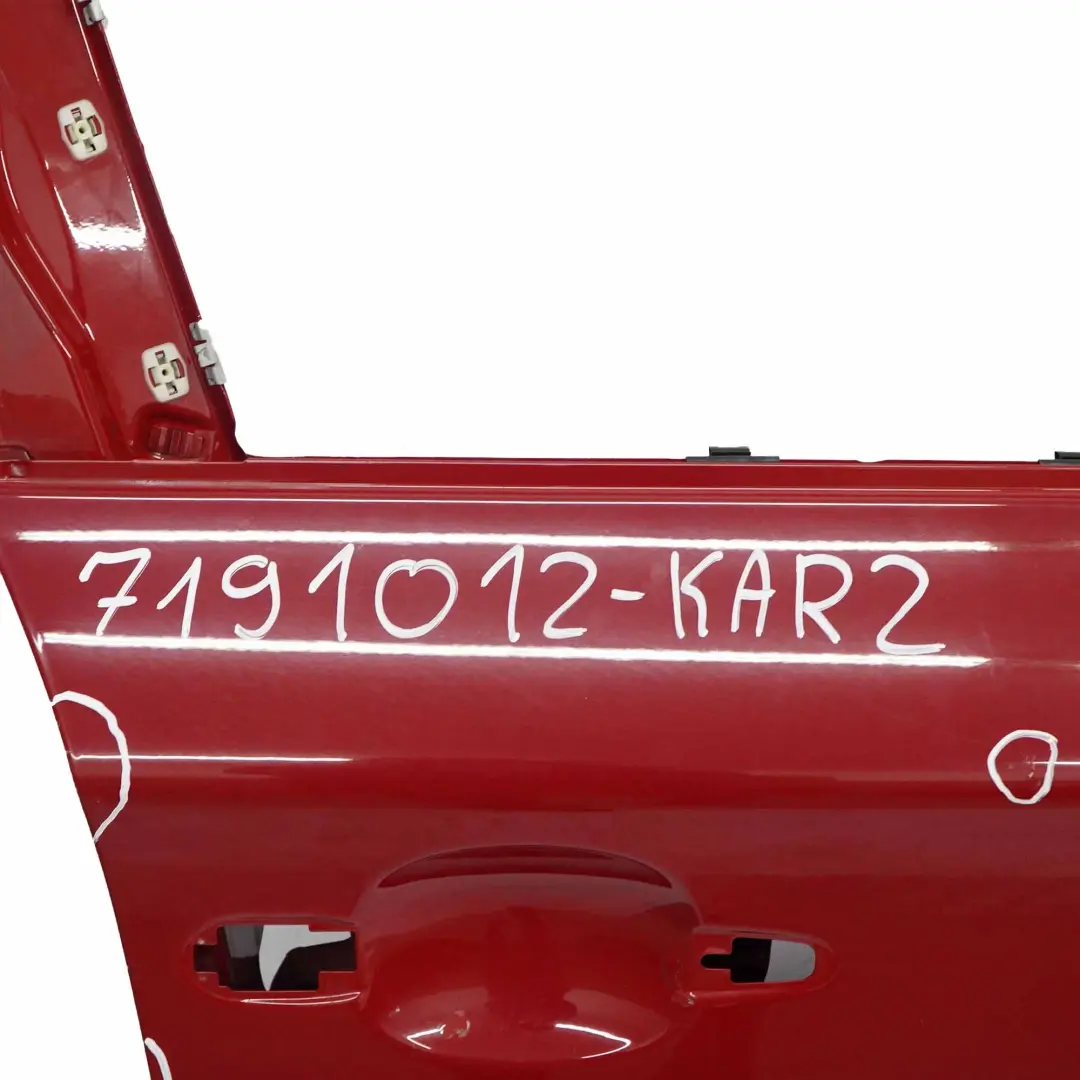 BMW E87 Door Front Right O/S Karmesinrot Crimson Red - A61 - SKU 7191012-KAR2 - Part number 7191012