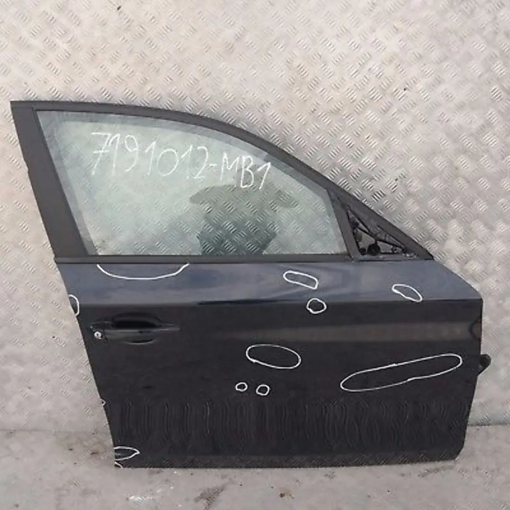 Door Front Right O/S Monacoblau Monaco Blau Blue - A35 to BMW 1 SERIES 1 E87 E87N with Part number 7191012 BMW 1 SERIES 1 E87 E87N Door Front Right O/S Monacoblau Monaco Blau Blue - A35 - SKU 7191012-MB1 - Part number 7191012