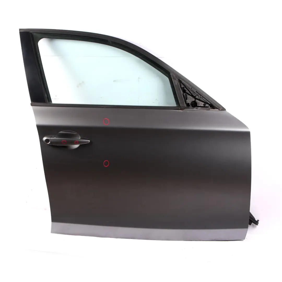 Door Front Right O/S Spacegrau Space Grey Metallic - A52 to BMW 1 E87 with Part number 7191012 BMW 1 E87 Door Front Right O/S Spacegrau Space Grey Metallic - A52 - SKU 7191012-SCG - Part number 7191012