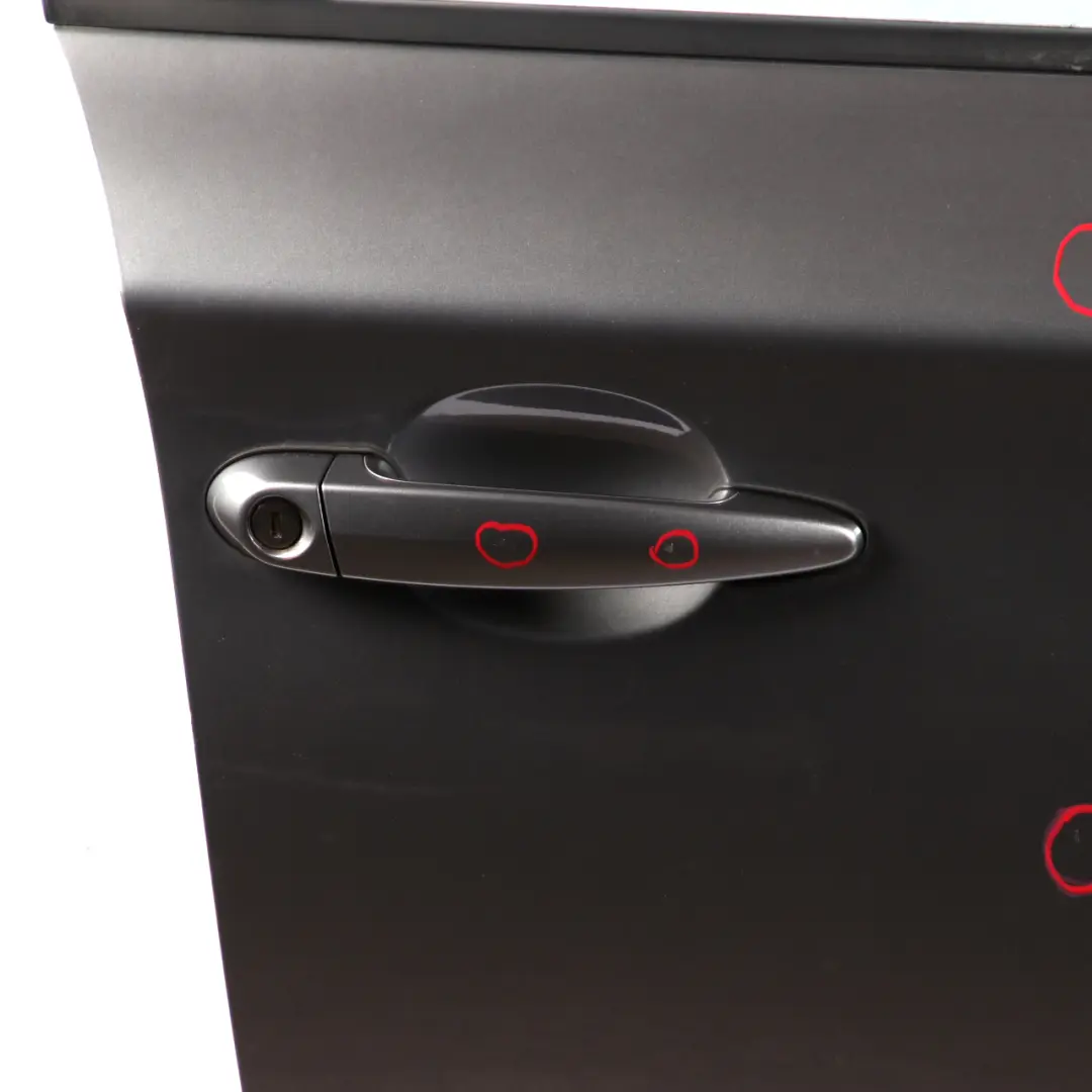 Door Front Right O/S Spacegrau Space Grey Metallic - A52 to BMW 1 E87 with Part number 7191012 BMW 1 E87 Door Front Right O/S Spacegrau Space Grey Metallic - A52 - SKU 7191012-SCG - Part number 7191012