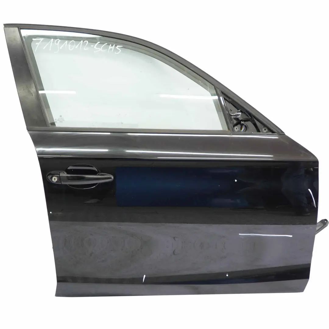 BMW E87 Tür Vorne Rechts Schwarz 2 - 668 - SKU 7191012-SCH5 - Teilenummer 7191012