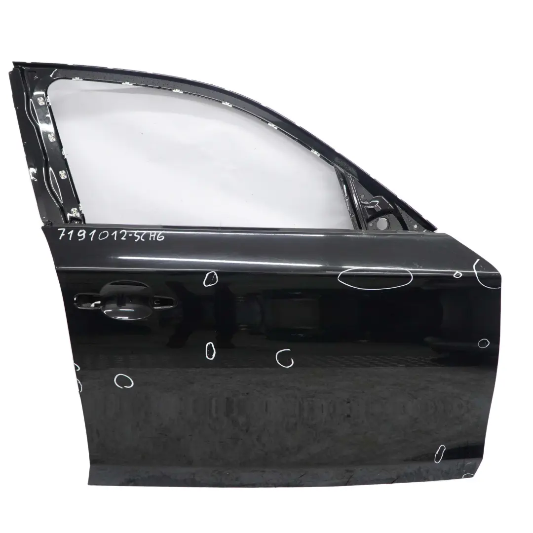 BMW 1 E87 Door Front Right O/S Schwarz 2 Black - 668 - SKU 7191012-SCH6 - Part number 7191012