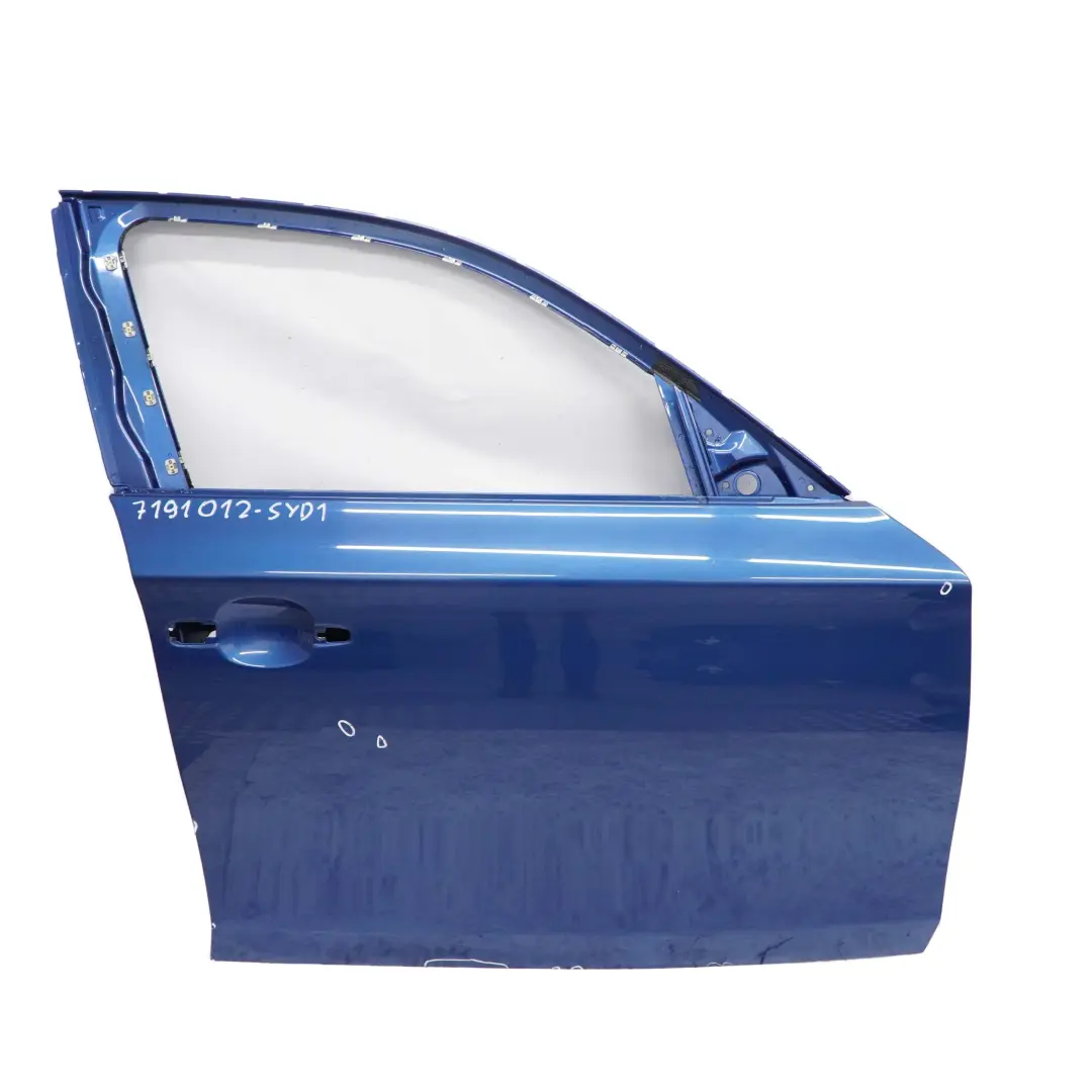 Puerta Delantera Derecha Sydneyblau Sydney Blau Blue Metallic - A19 para BMW E87 con número de pieza 7191012 BMW E87 Puerta Delantera Derecha Sydneyblau Sydney Blau Blue Metallic - A19 - SKU 7191012-SYD1 - Número de pieza 7191012