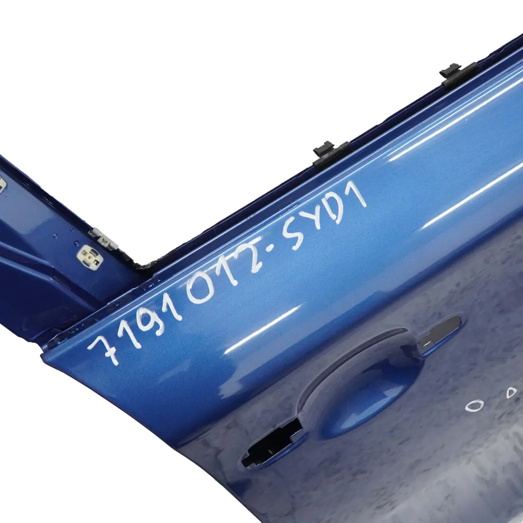 Puerta Delantera Derecha Sydneyblau Sydney Blau Blue Metallic - A19 para BMW E87 con número de pieza 7191012 BMW E87 Puerta Delantera Derecha Sydneyblau Sydney Blau Blue Metallic - A19 - SKU 7191012-SYD1 - Número de pieza 7191012
