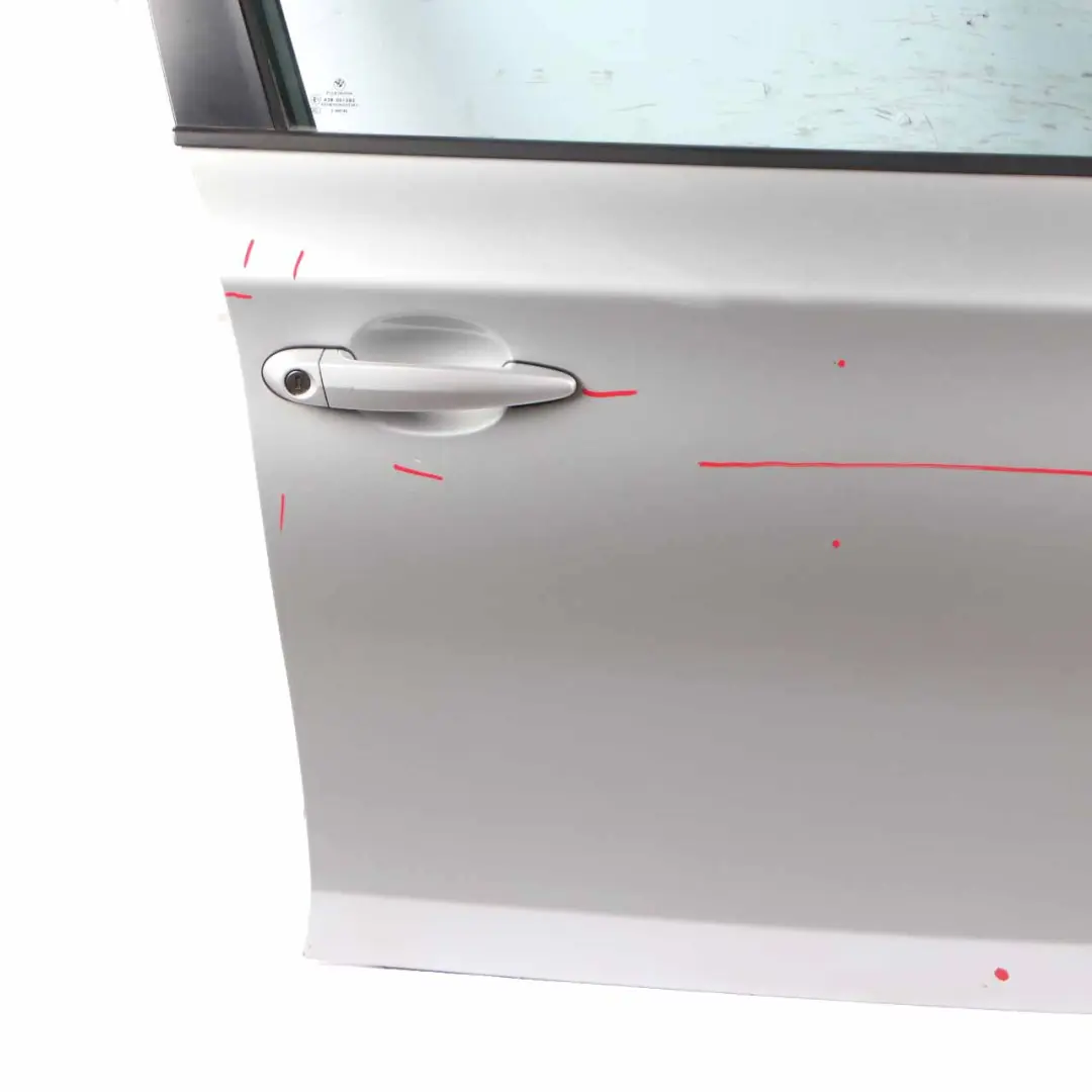 Door Front Right O/S Titansilber Silber Silver Metalic - 354 to BMW 1 Series E87 1 with Part number 7191012 BMW 1 Series E87 1 Door Front Right O/S Titansilber Silber Silver Metalic - 354 - SKU 7191012-TS1 - Part number 7191012