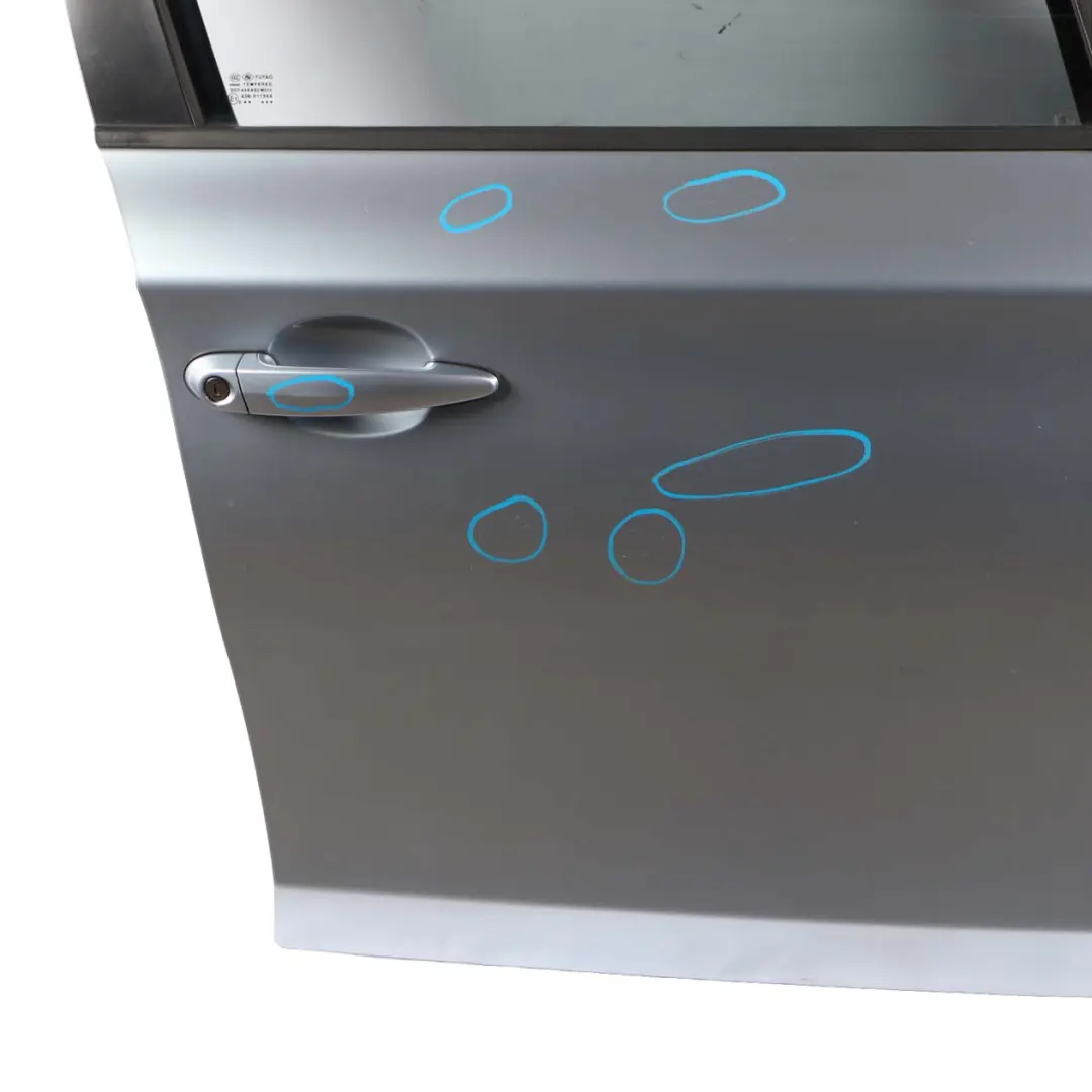 Door Front Right O/S Bluewater Blue Water Metallic - 896 to BMW 1 Series E87 with Part number 7191012 BMW 1 Series E87 Door Front Right O/S Bluewater Blue Water Metallic - 896 - SKU 7191012-WB1 - Part number 7191012