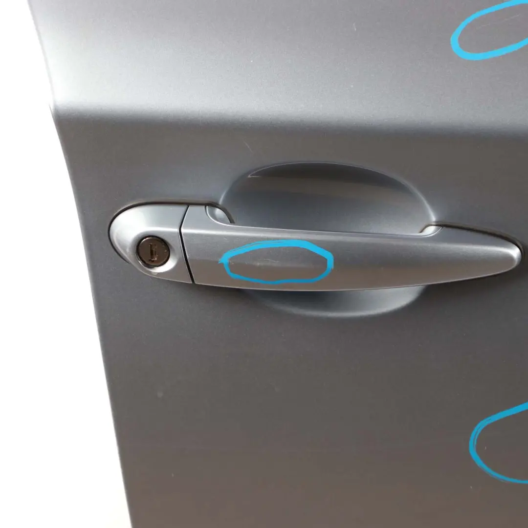 Door Front Right O/S Bluewater Blue Water Metallic - 896 to BMW 1 Series E87 with Part number 7191012 BMW 1 Series E87 Door Front Right O/S Bluewater Blue Water Metallic - 896 - SKU 7191012-WB1 - Part number 7191012