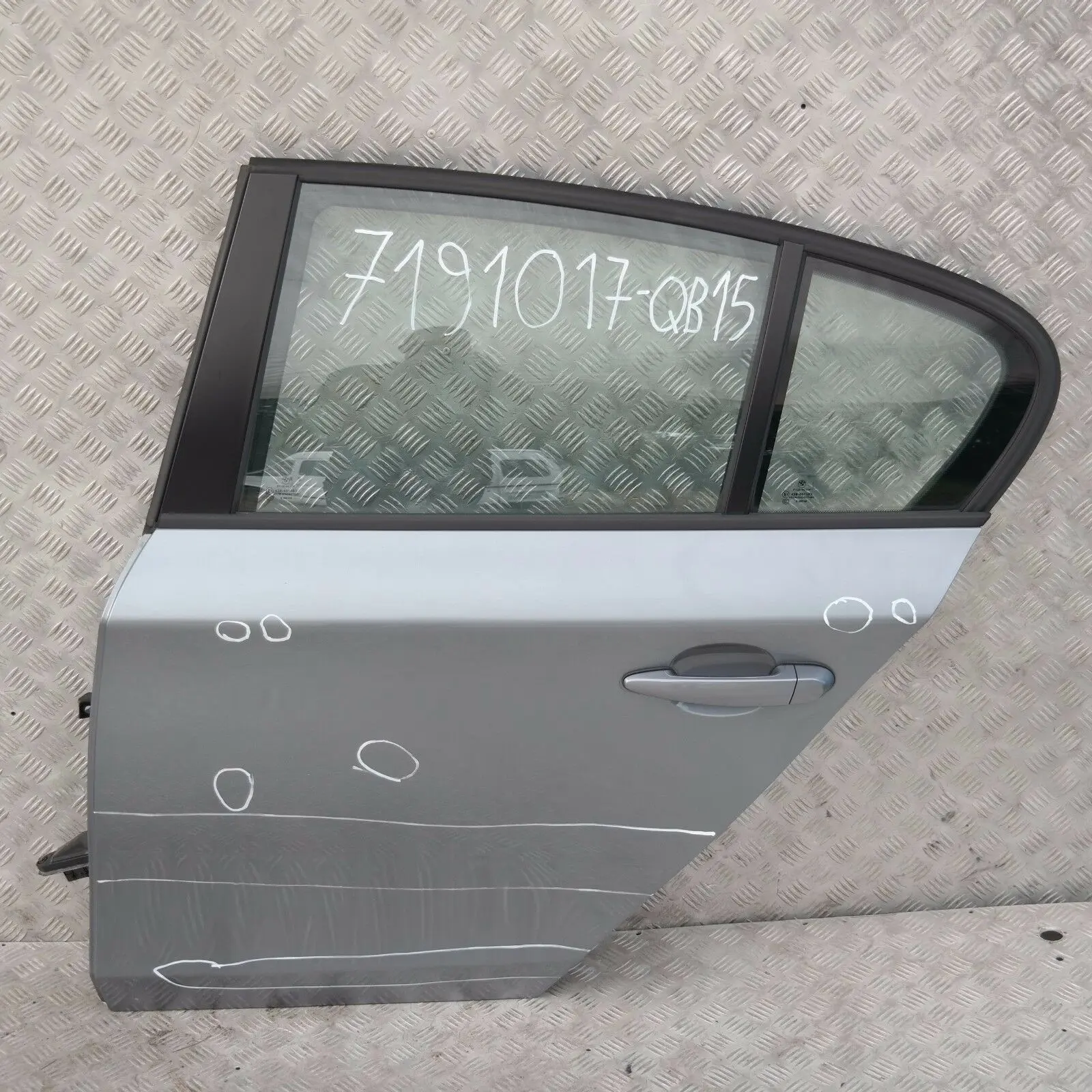 BMW 1 SERIES 15 E87 E87N Door Rear Left N/S Quarzblau Blue Metallic - A18