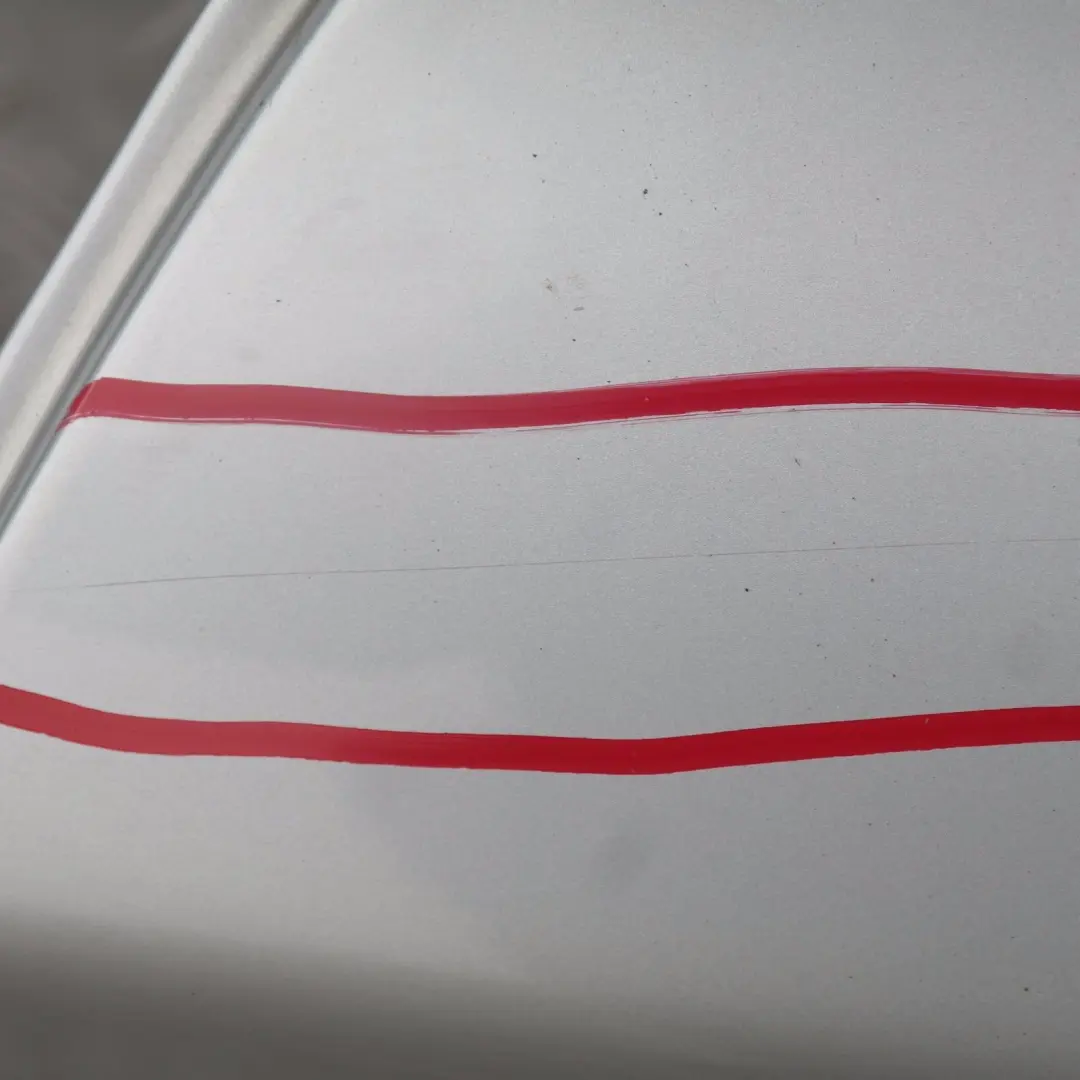 BMW E87 LCI Cote Conducteur Porte Arriere Gauche Argent Titane Metallique - SKU 7191017-TS - Numéro de pièce 7191017