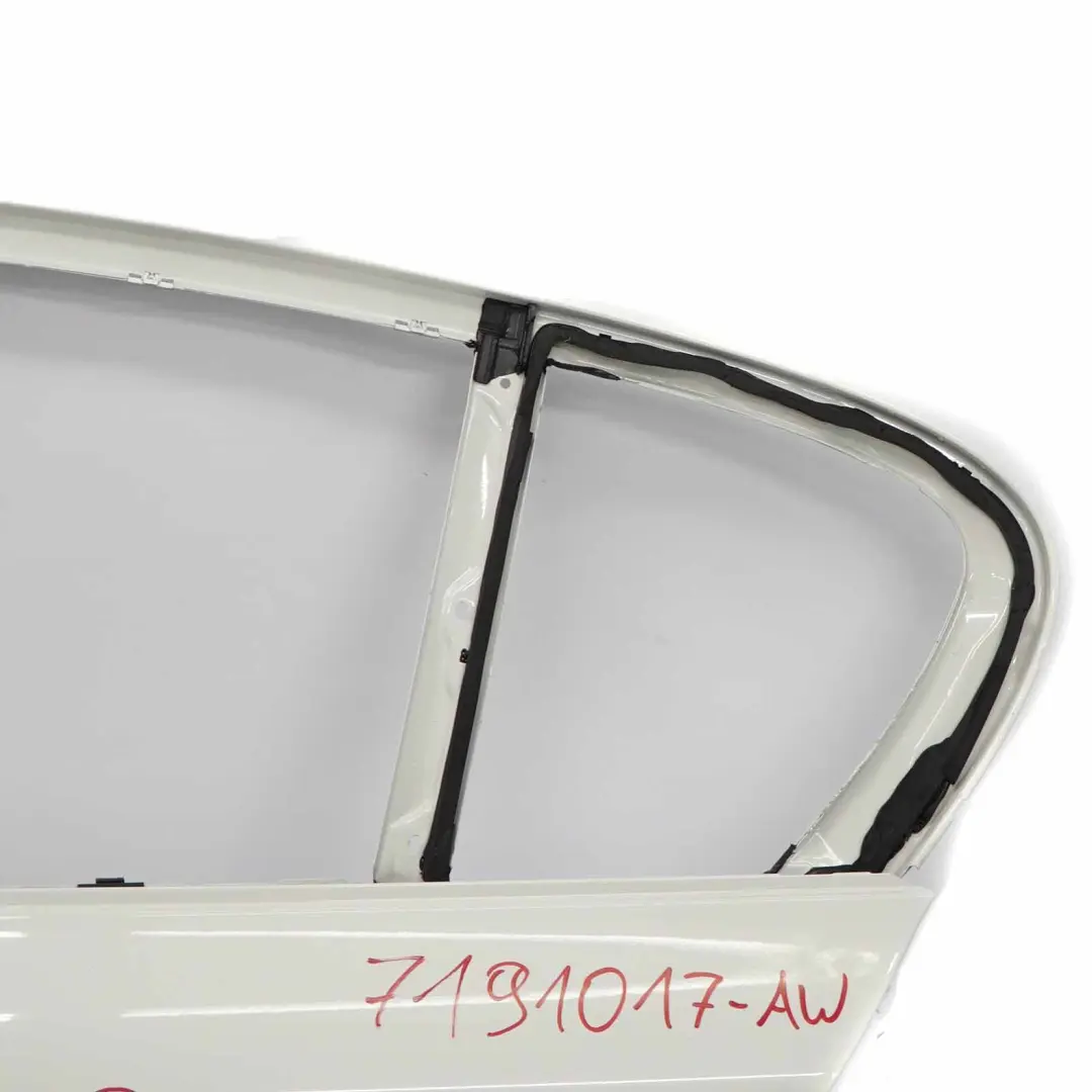 BMW E87 Porta posteriore sinistra Alpinweiss Alpine White 3 - 300 - SKU 7191017-AW - Numero di parte 7191017