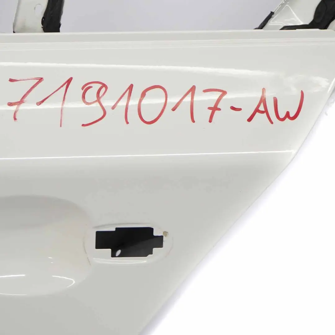 BMW E87 Porte arrière gauche Alpinweiss Alpine White 3 - 300 - SKU 7191017-AW - Numéro de pièce 7191017