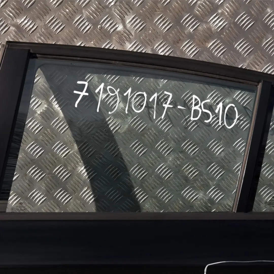 BMW 10 E87 E87N Puerta Trasera Izquierda Zafiro Negro Metálico - 475 - SKU 7191017-BS10 - Número de pieza 7191017