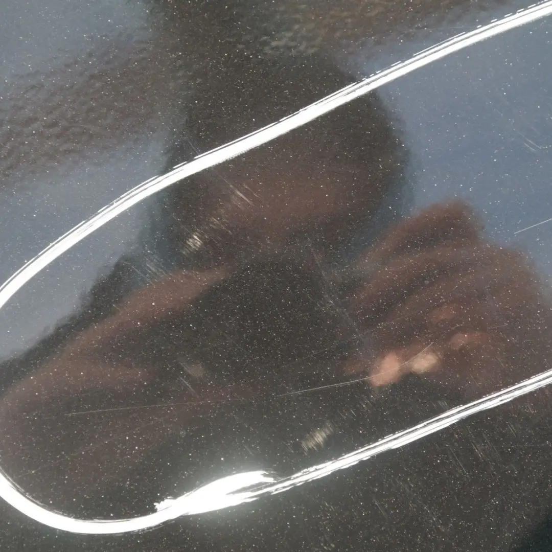 BMW 1 er E87 LCI Fahrerseite Tür hinten links Black Sapphire Metallic 475 - SKU 7191017-BS10 - Teilenummer 7191017