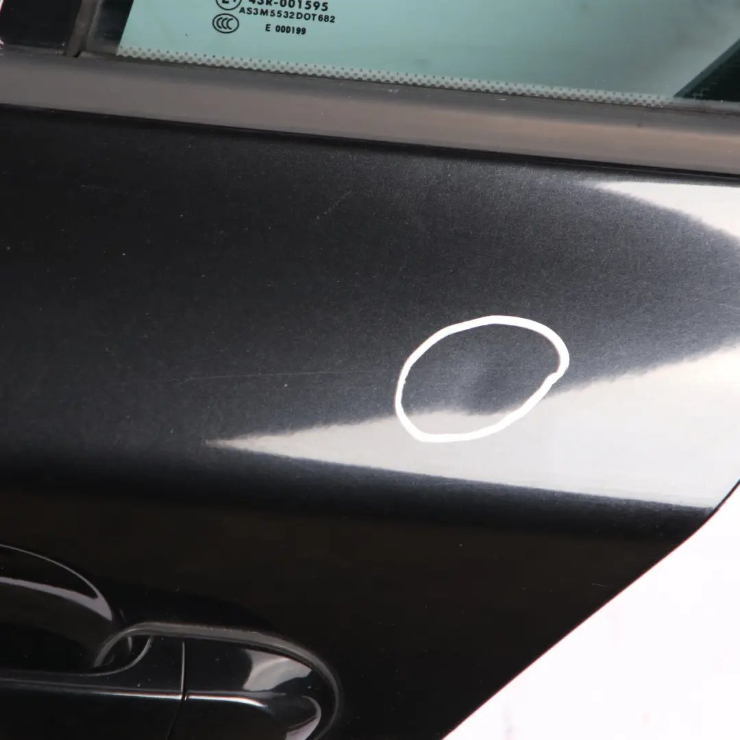 Door Rear Left N/S Black Sapphire Metallic - 475 to BMW 1 Series 2 E87 with Part number 7191017 BMW 1 Series 2 E87 Door Rear Left N/S Black Sapphire Metallic - 475 - SKU 7191017-BS2 - Part number 7191017