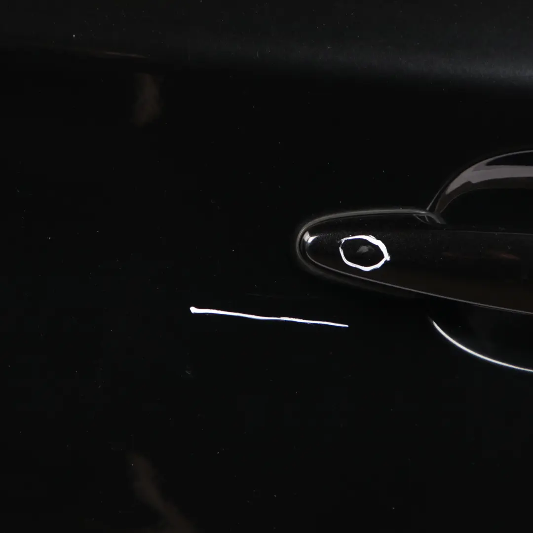 Door Rear Left N/S Black Sapphire Metallic - 475 to BMW 1 Series 2 E87 with Part number 7191017 BMW 1 Series 2 E87 Door Rear Left N/S Black Sapphire Metallic - 475 - SKU 7191017-BS2 - Part number 7191017