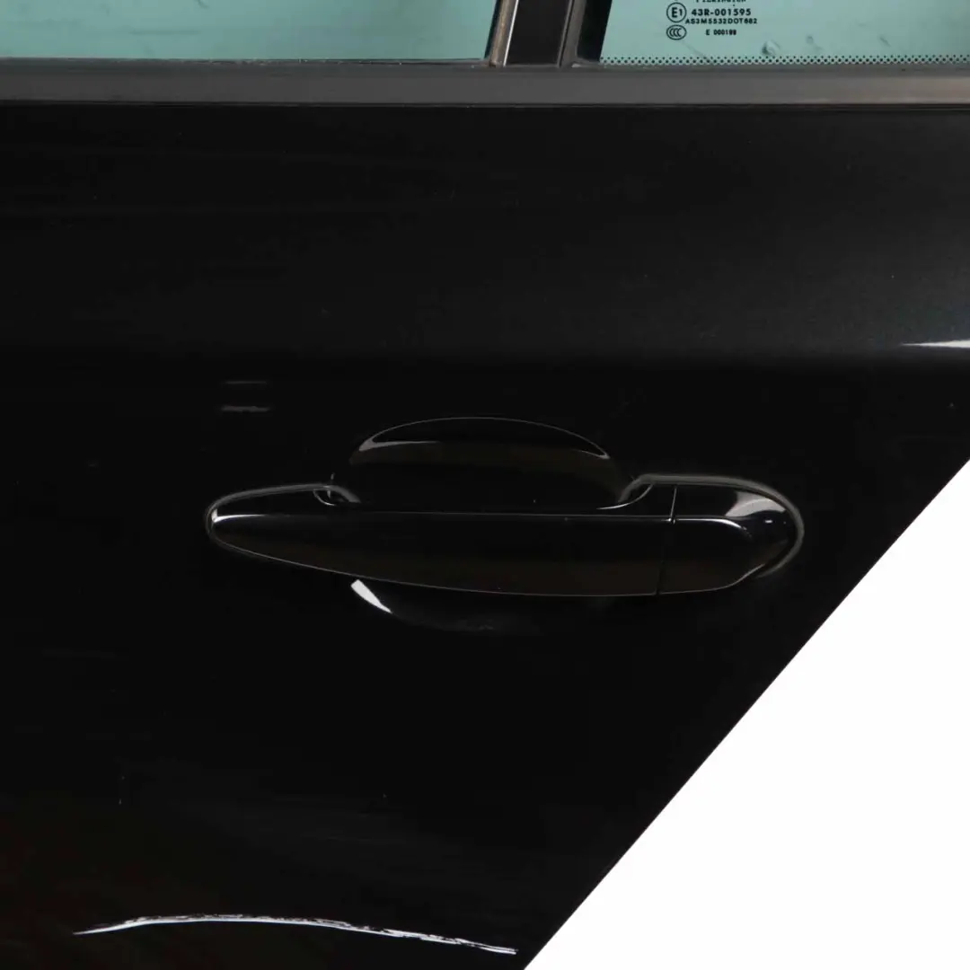 BMW E87 Door Rear Left N/S Black Sapphire Metallic - 475 - SKU 7191017-BS5 - Part number 7191017