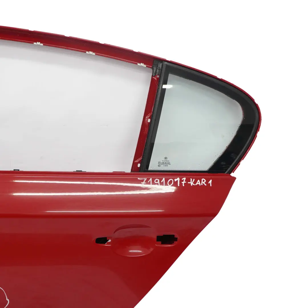 BMW E87 Puerta Trasera Izquierda Karmesinrot Red Rot - A61 - SKU 7191017-KAR1 - Número de pieza 7191017