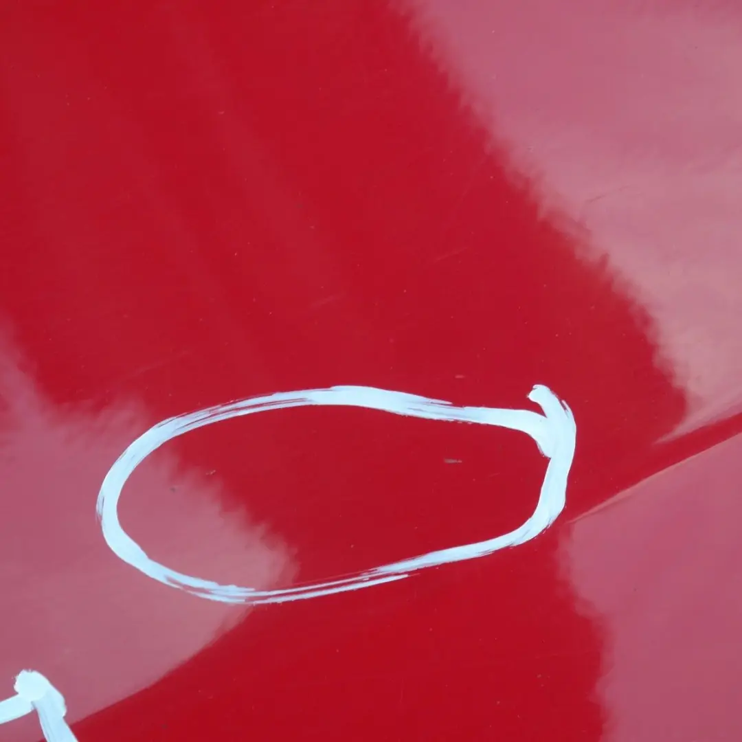 BMW 1 SERIES 6 E87 E87N Door rear left N/S Karmesinrot Red Rot - A61 - SKU 7191017-KAR6 - Part number 7191017