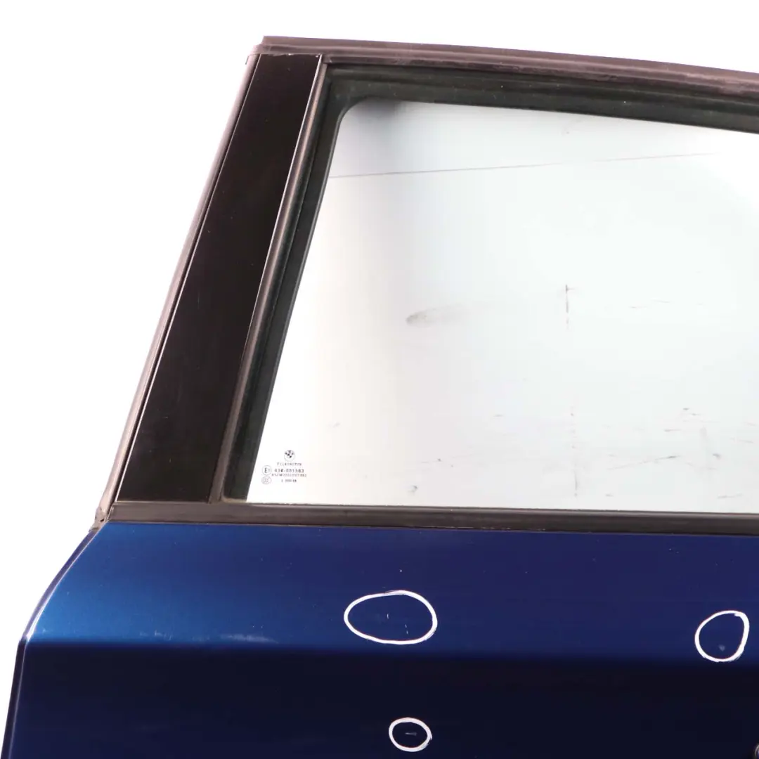 BMW 1 Series E87 3 Door Rear Left N/S Le Mans Blau Blue Metallic - 381 - SKU 7191017-LMB3 - Part number 7191017