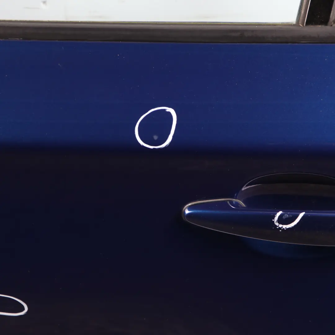 Door Rear Left N/S Le Mans Blau Blue Metallic - 381 to BMW 1 Series E87 3 with Part number 7191017 BMW 1 Series E87 3 Door Rear Left N/S Le Mans Blau Blue Metallic - 381 - SKU 7191017-LMB3 - Part number 7191017