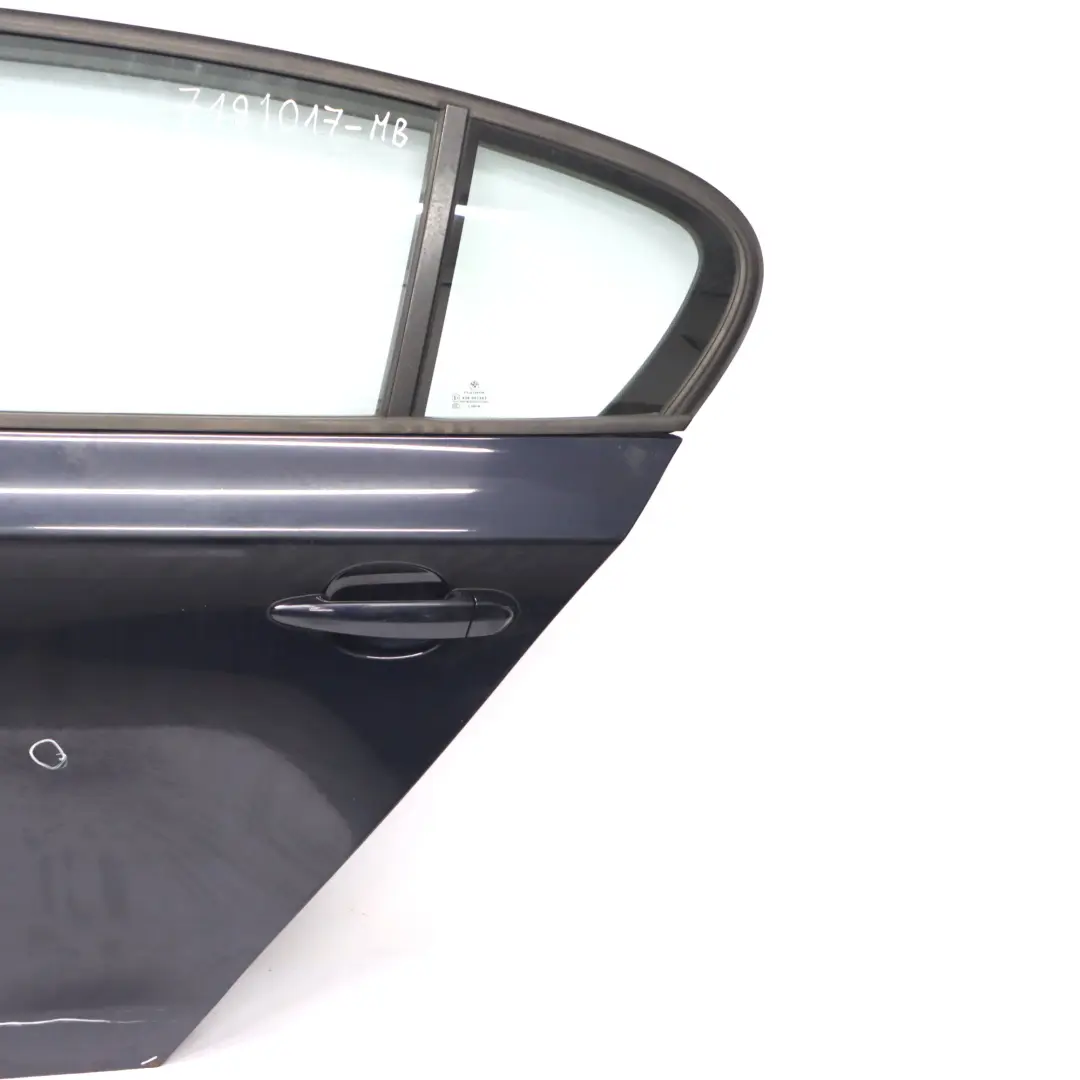 BMW E87 Door Rear Left N/S Monacoblau Monaco Blue Metallic - A35 - SKU 7191017-MB - Part number 7191017