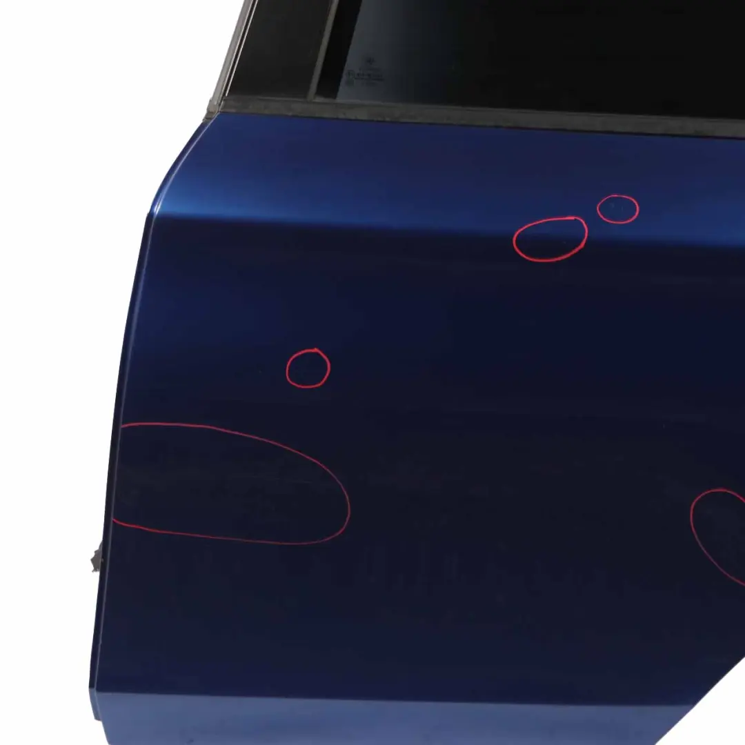 BMW E87 E87N Door Rear Left N/S Montegoblau Montego Blau Blue Metallic - A51 - SKU 7191017-MTB1 - Part number 7191017